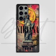Hybrid Case Casing Samsung Galaxy S25 S24 S23 S22 S21 Ultra Plus FE 5G Nirvana BJ180