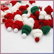 Christmas gift yarn mini hat diy hairpin xmas gift christmas ornaments christmas gift for kids headgear accessories Toy hat accessories