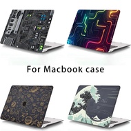 New Mechanical style  Plastic Laptop Case for MacBook Air 15 13 case A2681 A1466 A1369  M2 2023  Pro