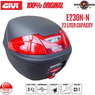 GIVI E230N Slim Monoslock Top Box with Light Indicater (Universal Mounting Plate Included)