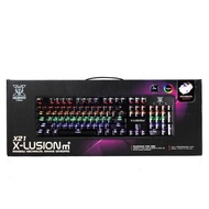 NUBWO-X คีย์บอร์ด KEYBOARD Lution X21 M+ Blue-Switch (Black)