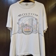 Vintage Boston Massachesetts San Segal Anvil XL Art T-Shirt