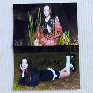 Genuine H2H Hearts2Hearts IAN A _ NA Autographed 20cm Photo Autographed