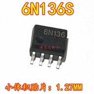 50PCS/LOT 6N136S SOP-8 6N136 Small Size Patch 1.27MM Pitch A2630 High Speed Optocoupler