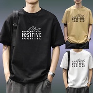 【Premium 220GSM 100% Cotton T-Shirt】GXG Unisex Cototton Round Neck T-Shirt with 220 GSM Fabric Mensw