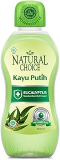 Natural Choice Minyak Kayu Putih Eucalyptus Oil, 60 Ml (6 bottles)