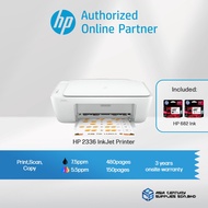 HP Printer 2336 Deskjet Ink Advantage Home Use All In One AIO Printer - Print/Scan/Copy 7WQ05B