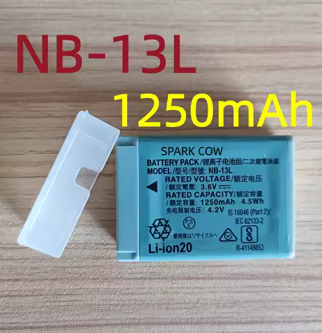 high-performance NB-13L NB 13L Camera Battery or Charger For Canon PowerShot G5X G7 X Mark II G9X SX