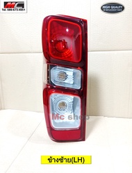 ไฟท้าย d max ดีแม็ก เบ้าดำ ธรรมดา อีซูซุ ดีแมค D-max ISUZU 2020 2021 *หลอดไส้ *