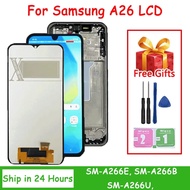 6.7"100% Tested For Samsung A26 5G LCD A266B A266E A266B/DS Touch Screen Digitizer For Samsung A26 L