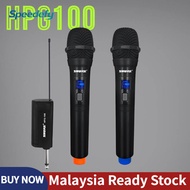 Speedefy Professional Wireless Microphone UHF Cordless Mic Dual Handheld Rechargeable Mikrofon Karao