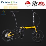 SG Ready Stock - DAHON K3 PLUS 16 Inch 349 Lightweight 9.6KG Alloy Frame