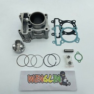 เสื้อสูบเดิม R15ExciterMslaz (2014-2016) ขนาด 57mm เสื้อสูบMSLAZ เสื้อสูบพร้อมลูกสูบ หัวเรียบ สำหรับ