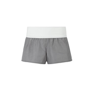 Girlfriend Comfort - Martine Silk Shorts - กางเกงขาสั้นพับขอบยางยืด (มีให้เลือก 3 สี)