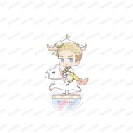 Bandai | 9cm Hetalia Merry-go-round Ludwig Figure Acrylic Stand Collectible Alfred F. Jones Standing