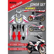 Y15ZR VELOZI COVERSET - MX KING 60TH [ CRYSTAL WHITE ] V2