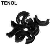 TENOL 5 Pairs Bike Handlebar Clamp Shims Reducer  Spacer Set 31.8mm to 25.4mm/22.2mm