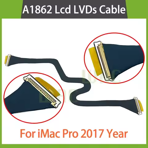 NEW LCD LED LVDS Cable Screen Display Flex Cable For iMac Pro 27" A1862 MQ2Y2 MHLV3 Emc 3144 Late 20