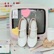 Minx รุ่น Betty รองเท้า Maryjane ประดับเชอร์รี่โบว์สีทอง