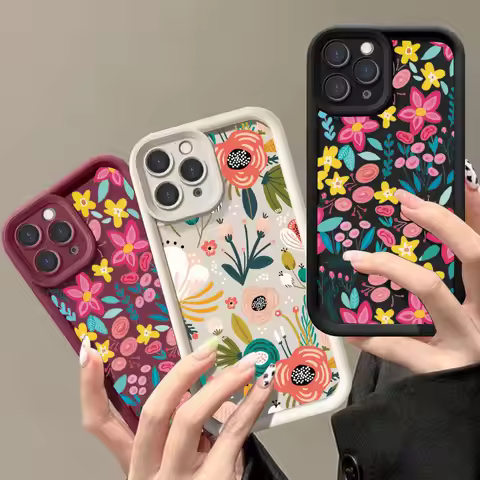 Colorful Flowers Phone Case For Huawei Honor 200 Pro 90 Lite 5G Magic 6 Pro Nova 9 10 SE 5T Y9 Prime