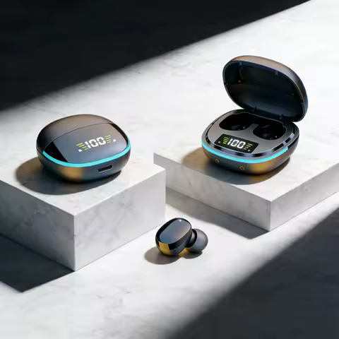 Original G9S Wireless Bluetooth Headphones Tws Waterproof Earbuds Earphones Digital Display Heaset L