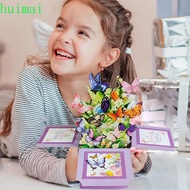 HUIMAI 3D Pop Up Greeting Card, 3D Patterns Creative Butterfly Pop-Up Card, Surprise Gift Paper Colo