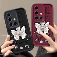 Suitable for Samsung A51 A71 M51 phone case Soft case Liquid Silicone Protector casing Heibai