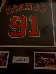 NBA Rodman 簽名球衣