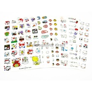 6 Sheets Korean Style Sticker Planner Bullet Journal Scrapbook Stationery 贴纸 Emoji (1253)