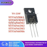 10PCS/TO-220F STF16N60M2 STF16N65M2 STF16N90K5 STF16N50M2 STF16N65M5 STF16N60M6 mos in stock chip AI
