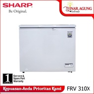 Chest Freezer Box Sharp Frv310X / Frv 310X 310 Liter 100% Ori