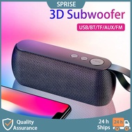 SPRISE Bass Stereo Portable Mini Bluetooth Speaker Wireless USB Speakers for Computer Laptop Louder