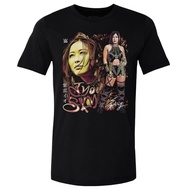 Men Men's Black T-Shirt IYO SKY Retro Theme Casual Trendy Short-Sleeved Top Ready Stock Fast Shippin