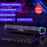 Loa Bluetooth Niye V18 Pro Âm Thanh Vòm Tích Hợp Micro LED RGB Kết Nối Máy Tính Điện Thoại Laptop
