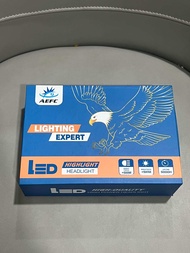 หลอดไฟหน้ารถยนต์ LED Mini projector รุ่น ไก่ขาว สว่างๆ แสงคมๆ คัทออฟพวงมาลัยขวา RHD ขั้ว H4