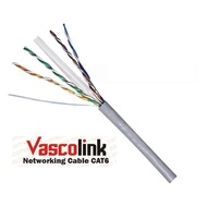 100 METERS VASCOLINK UTP LAN CABLE cat 6 100m cat6/ cat 6 ethernet cable cat6 cable