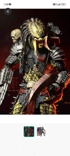 正版 NECA ; Predator 鐵血戰士 （刀疤）（長老）
