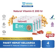 [Saving Bundle] Halowell E Vitamin Enatural 200 IU (Beauty Supplement Moisturizing Dry Skin Skin Hea