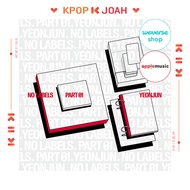 [POB] YEONJUN (TXT) [NO LABELS: PART 01] 1st Solo Album (7th Nov.2025)