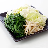 【もつ鍋トッピング】もつ鍋 ホルモン焼き がばい 野菜3種盛り