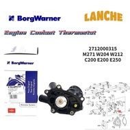 BorgWarner Mercedes Benz M271 W204 W212 C200 E200 E250 Engine Coolant Thermostat 2712000315