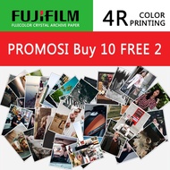 4R PROMOSI BUY 10 FREE 2 / Gambar size 4R/Photo print 4R/ Fujicolor Crystal Archive Paper/ Glossy Pa