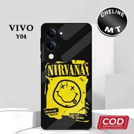 IPHONE (DD 16) Glossy Softcase For vivo Y04 Y04S Latest Anime Motif Simple Abstract Gamers Cute Sili