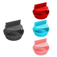Air Fryer Silicone Liners 8.5Inch for 5 to 8 Qt Reusable with Divider Foldable Air Fryer Silicone Po