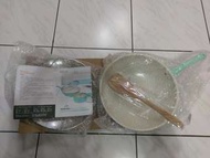 【Mama Cook】湖水綠陶瓷不沾鍋具-炒(30 cm)