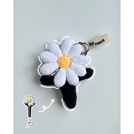 G-Dragon Lightstick Mini Keyring Crochet Bag Charm - By Caca