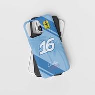 F1 NO.16 Phone Case for iPhone 17 16 15ProMax 14Pro 13 12 13mini Samsung S24 S22 S25 2in1 glossy har