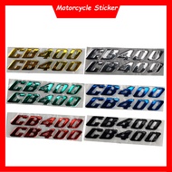 Motorcycle 3D Emblem Badge Decal Tank Wheel CB400 Sticker For Honda CB400 CB400SF CB 400 Super Four 