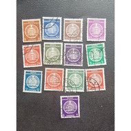 GE84 old DDR East Germany definitive 13v part set used