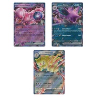 English Pokemon Team Rocket's Mewtwo ex SVP216 /Team Rocket's Nidoking ex SVP217/ Team Rocket's Pers